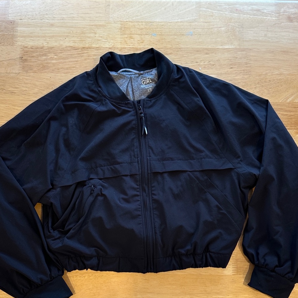 Athleta Girl UP AND AWAY LINED BOMBER JACKET, like new, size 12